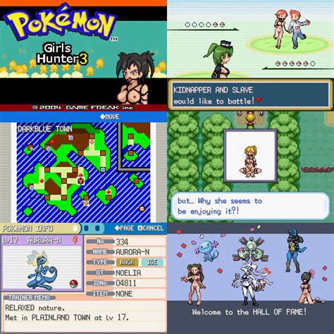 nsfw gba roms|Pokemon Girls Hunter 3 (Completed) Download .